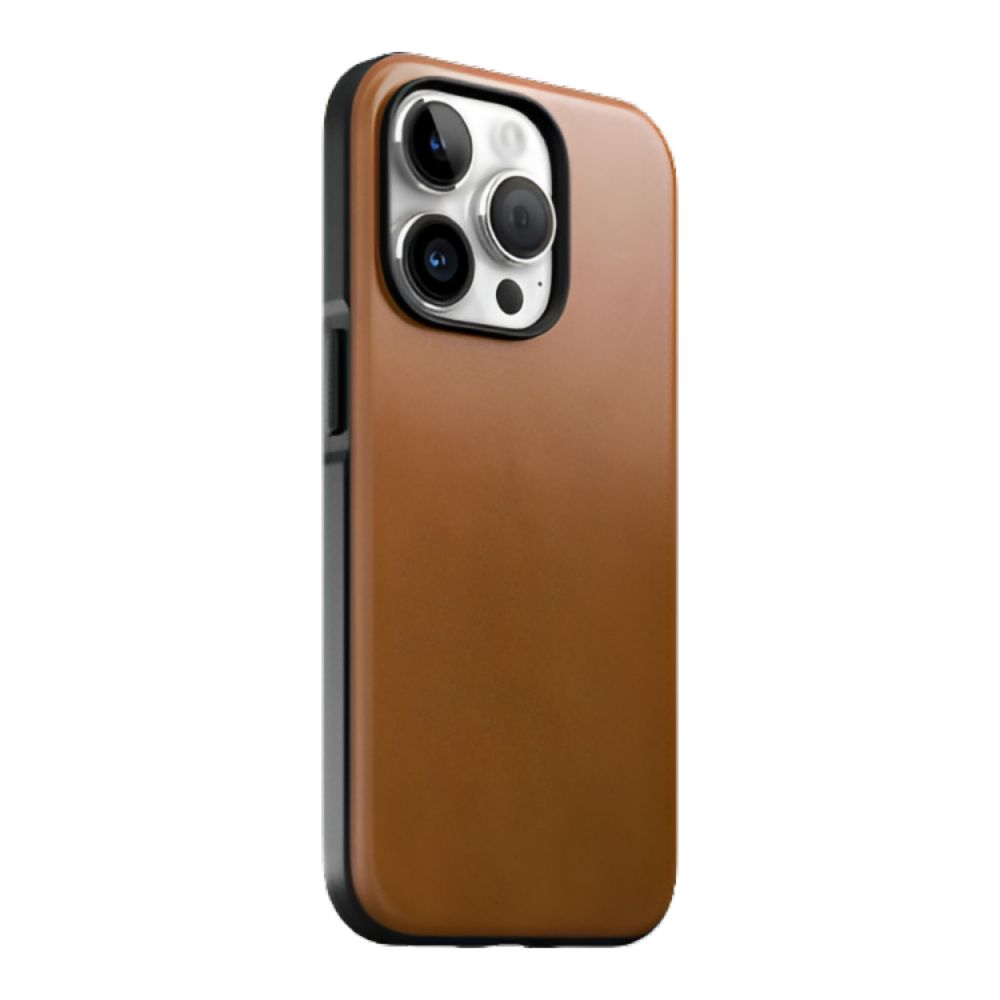 Nomad Modern Leather Case iPhone 14 Pro (English Tan)