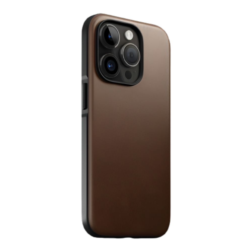 Nomad Modern Leather Case iPhone 14 Pro (Brown)