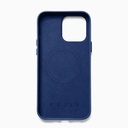 Mujjo Full Leather Case with MagSafe for iPhone 14 Pro (Monaco Blue)