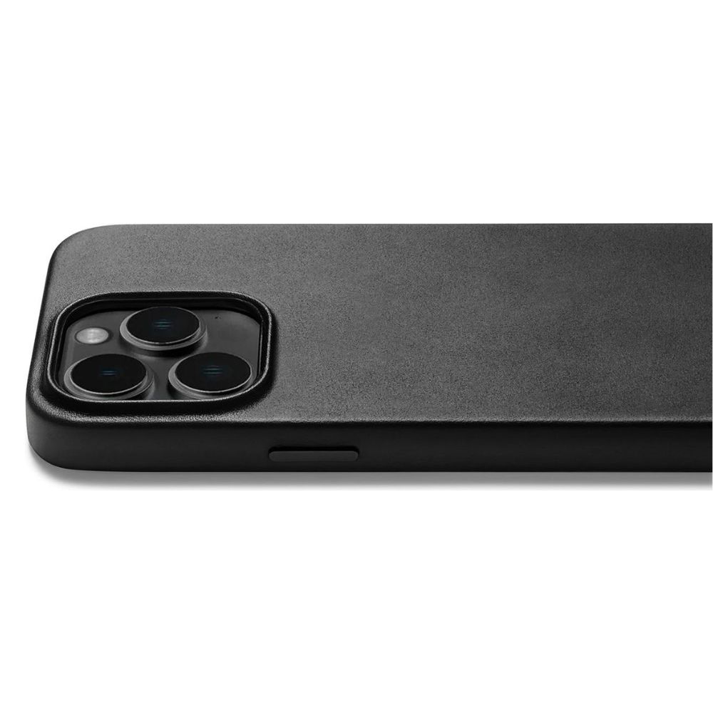 Mujjo Full Leather Case with MagSafe for iPhone 14 Pro Max (Black)