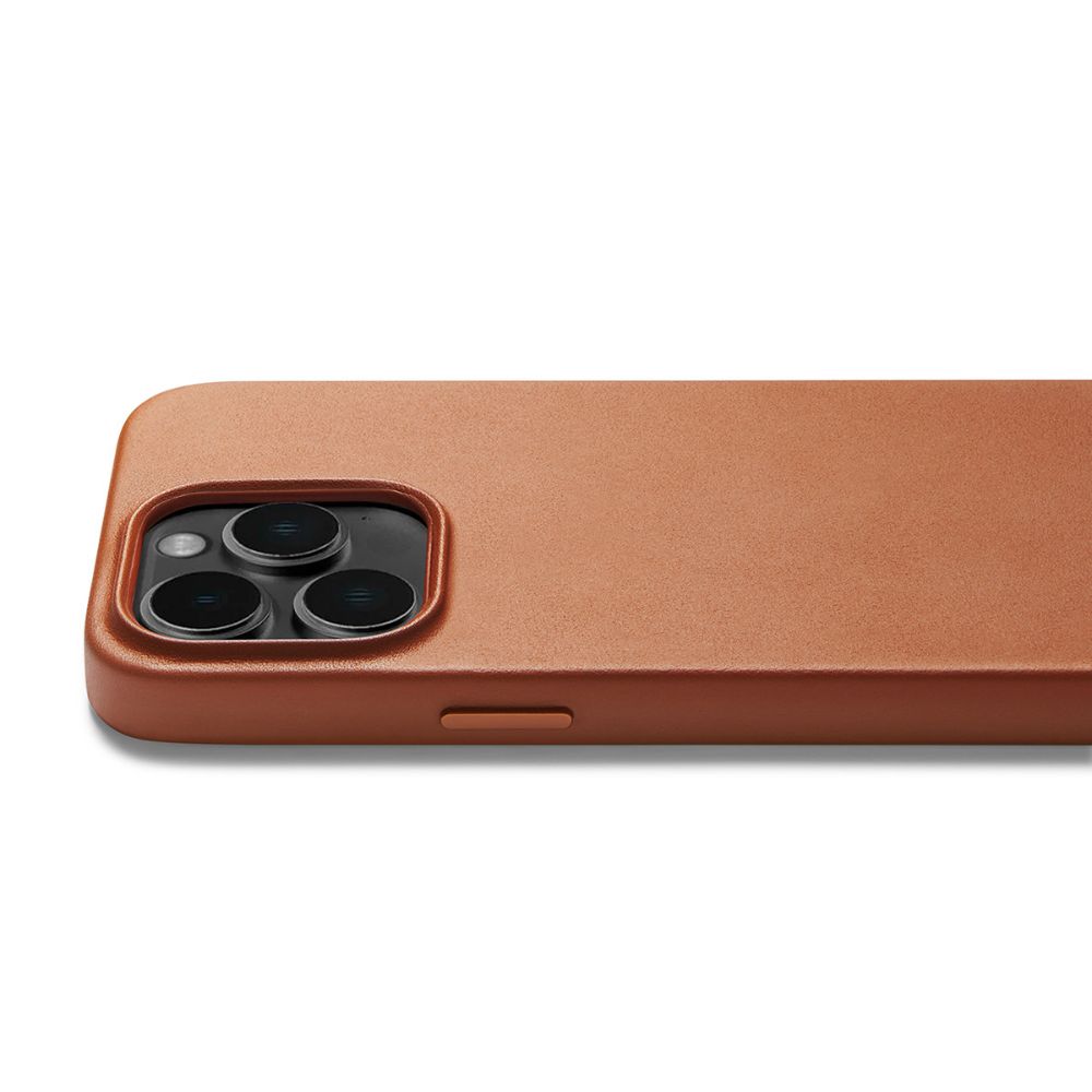 Mujjo Full Leather Case with MagSafe for iPhone 14 Pro Max (Tan)