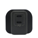 Momax ONEPLUG 35W 2-Port GaN Mini Charger (Black)