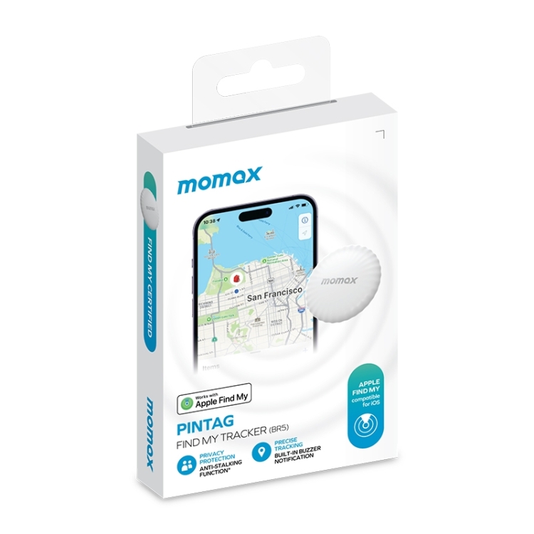 Momax PinTag Find My Tracker (White)