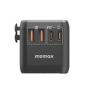Momax 1-World 100W GaN 4 ports + AC Travel Adapter