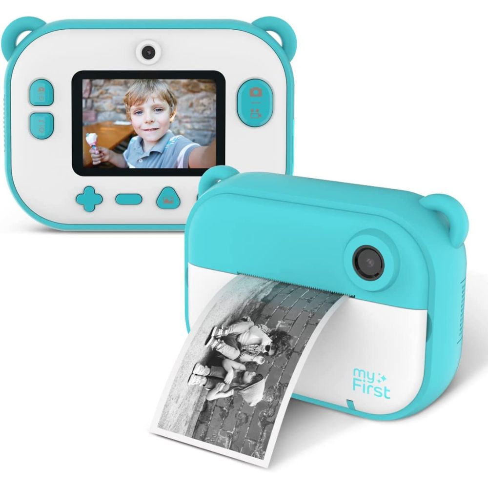 MyCam Insta-Print Kids Camera 12MP HD 1920*1080P (Blue)
