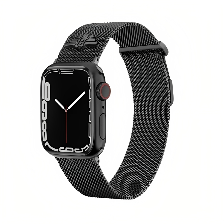 Police Mesh Strap for Smart Watch 38/40/41 (Black)