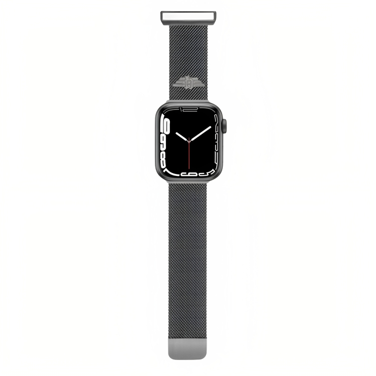Police Mesh Strap for Smart Watch 42/44/45/49mm (Black)