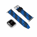 Police Mono Leather Strap for Smart Watch 38/40/41mm (Blue)