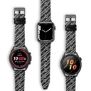 Police Mono Leather Strap for Smart Watch 38/40/41mm (Black)