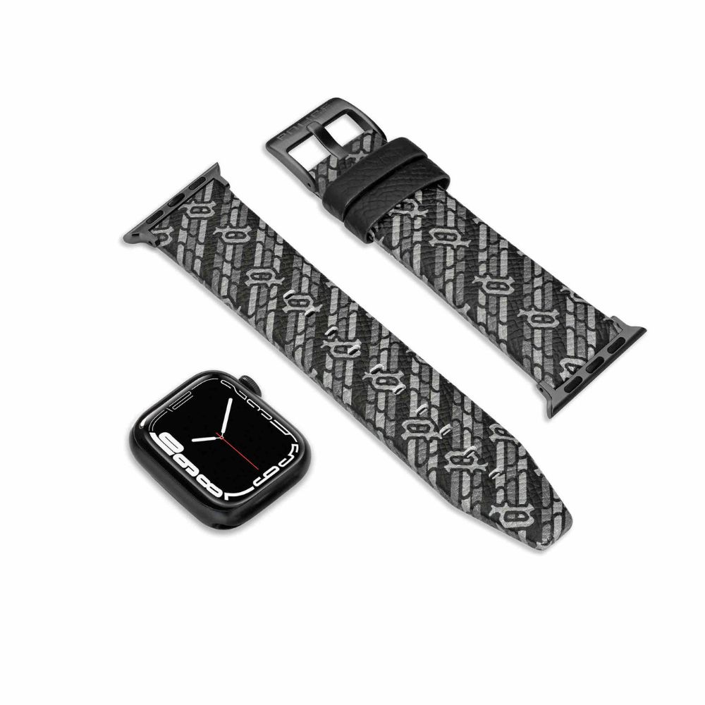 Police Mono Leather Strap for Smart Watch 38/40/41mm (Black)
