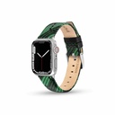 Police Mono Leather Strap for Smart Watch 42/44/45/49mm (Green)