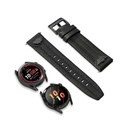 Police Wings Leather Strap for Smart Watch 42/44/45/49mm (Black)