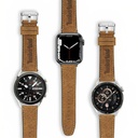 Timberland Barnesbrook Leather Strap for Smart Watch 38/40/41mm (Wheat)