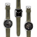 Timberland Barnesbrook Leather Strap for Smart Watch 42/44/45/49mm (Green)