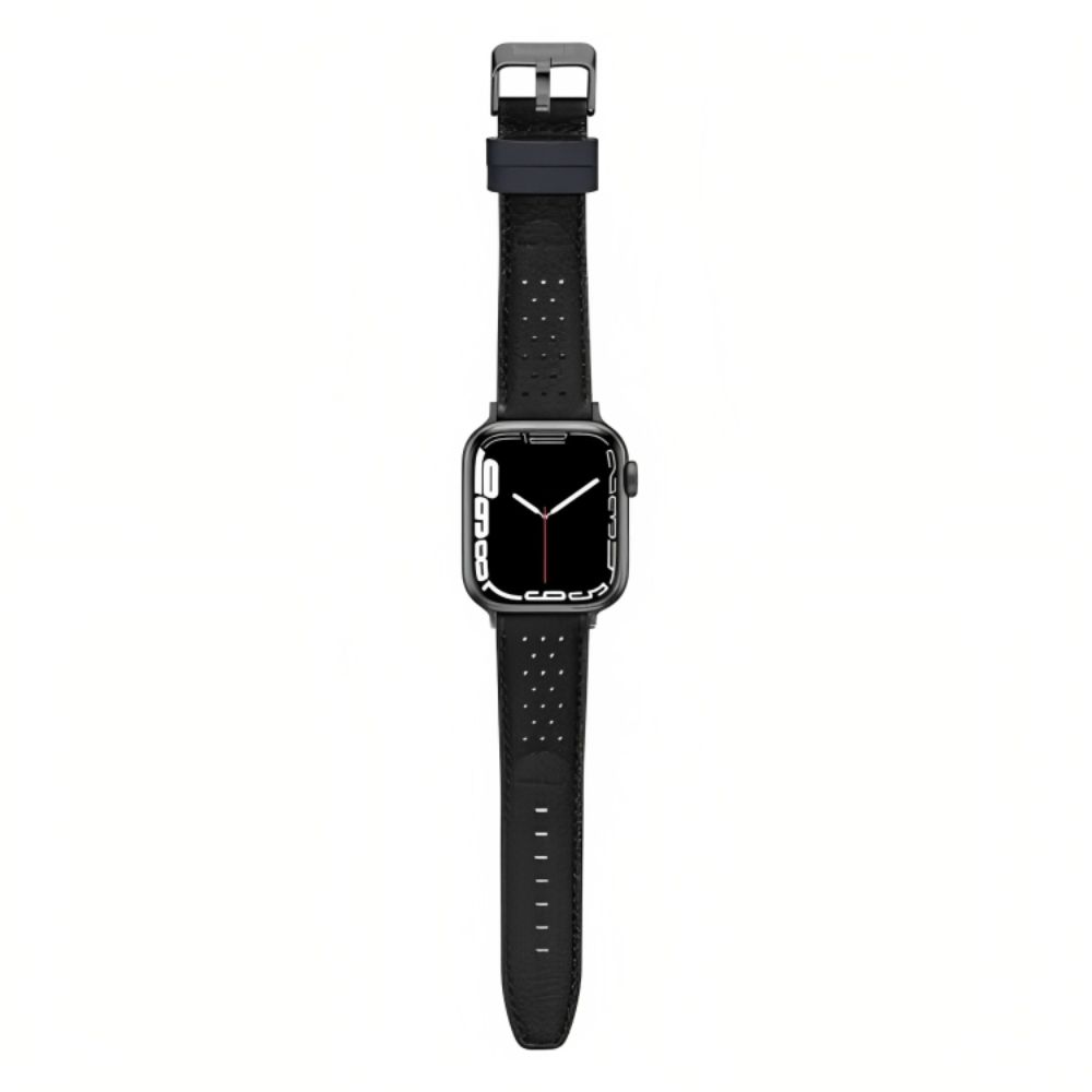Timberland Daintree Leather Strap for Smart Watch 42/44/45/49mm (Black)