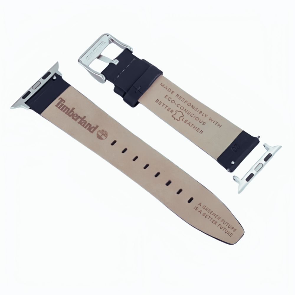 Timberland Lacandon Leather Strap for Smart Watch 42/44/45/49mm (Navy)