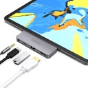 Choetech 4-in-1 USB-C Hub (Grey)