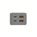 Momax ONEPLUG 65W GaN Extension Cord with USB (Space Grey)