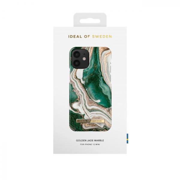 iDeal of Sweden for iPhone 12 Mini (Golden Jade Marble)