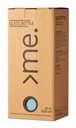Squireme Y1 Glass Bottle with Silicone Sleeve 600ml (Surf Blue)