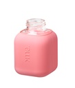 Squireme Y2 Glass Bottle with Silicone Sleeve 370 ml (Cantaloupe)