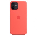 Apple Silicone with MagSafe for iPhone 12 Mini (Pink Citrus)
