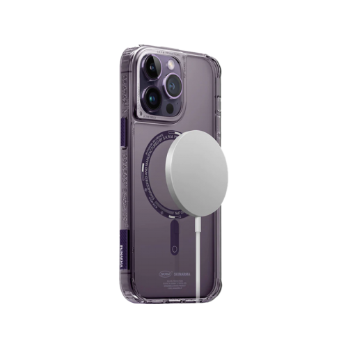 SkinArma Saido Mag-Charge Case for iPhone 14 Pro Max (Purple)