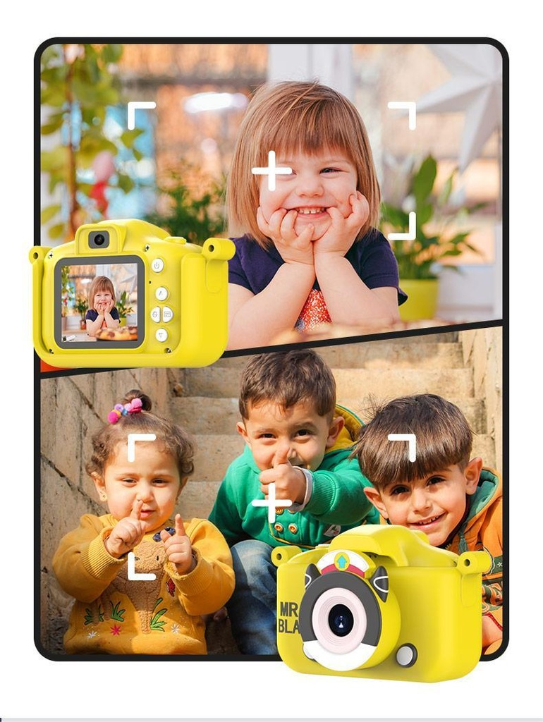 MyCam Children's Digital Camera 15MP 1920*1080P (Yellow)