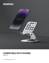 Fold Stand Mila Rotatable Phone Stand (Silver)