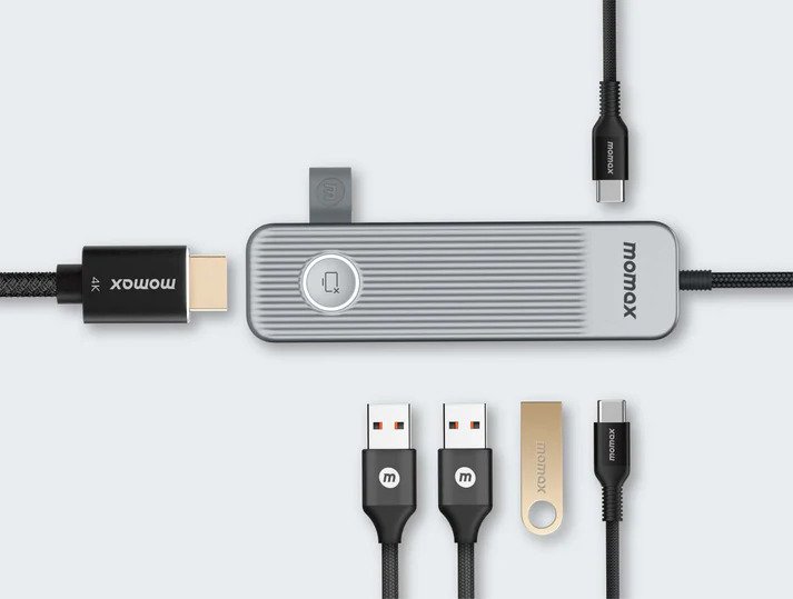 One Link 6 in 1 multi-function USB-C hub