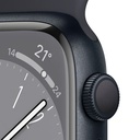 Apple Watch Series 8 GPS 41mm Midnight Aluminium Case with Midnight Sport Band