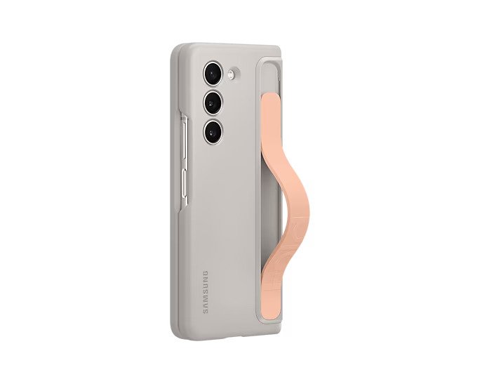 Samsung Galaxy Z Fold5 Standing Case with Strap (Sand)