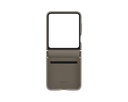 Samsung Galaxy Z Flip5 Flap Eco-Leather Case (Etoupe)