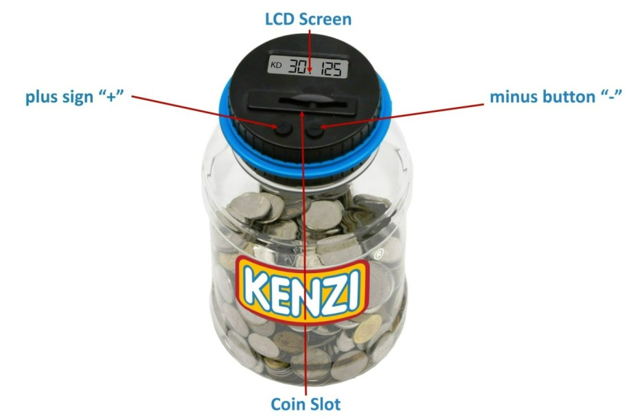 KENZI Digital Coin Jar Summer Offer (3 Pack)