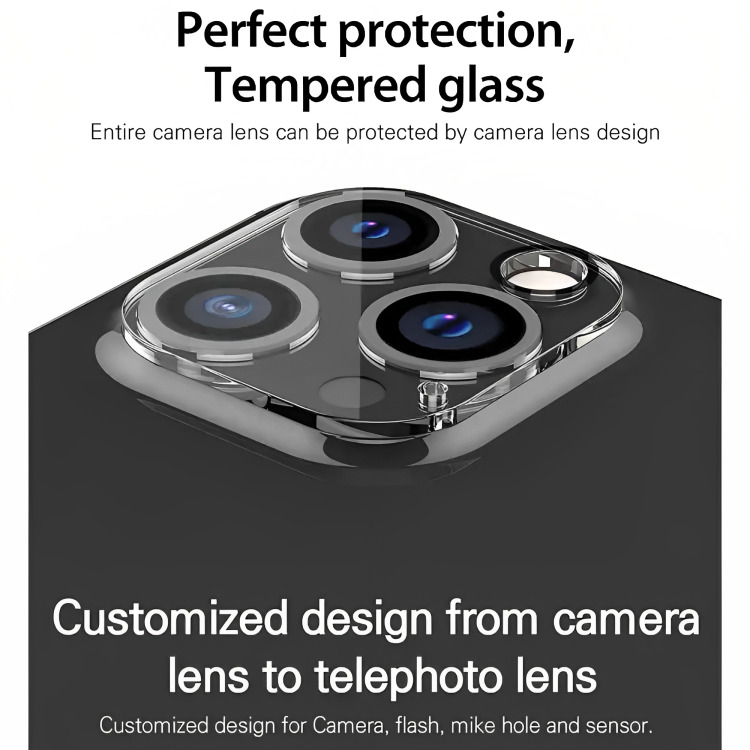 Araree Full Camera Lens Cover for iPhone 12 Pro Max (Clear)