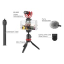 Boya Smartphone Vlogger Kit with mic and accessories 