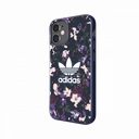 Adidas Floral Snap Case for iPhone 12 mini (Purple)