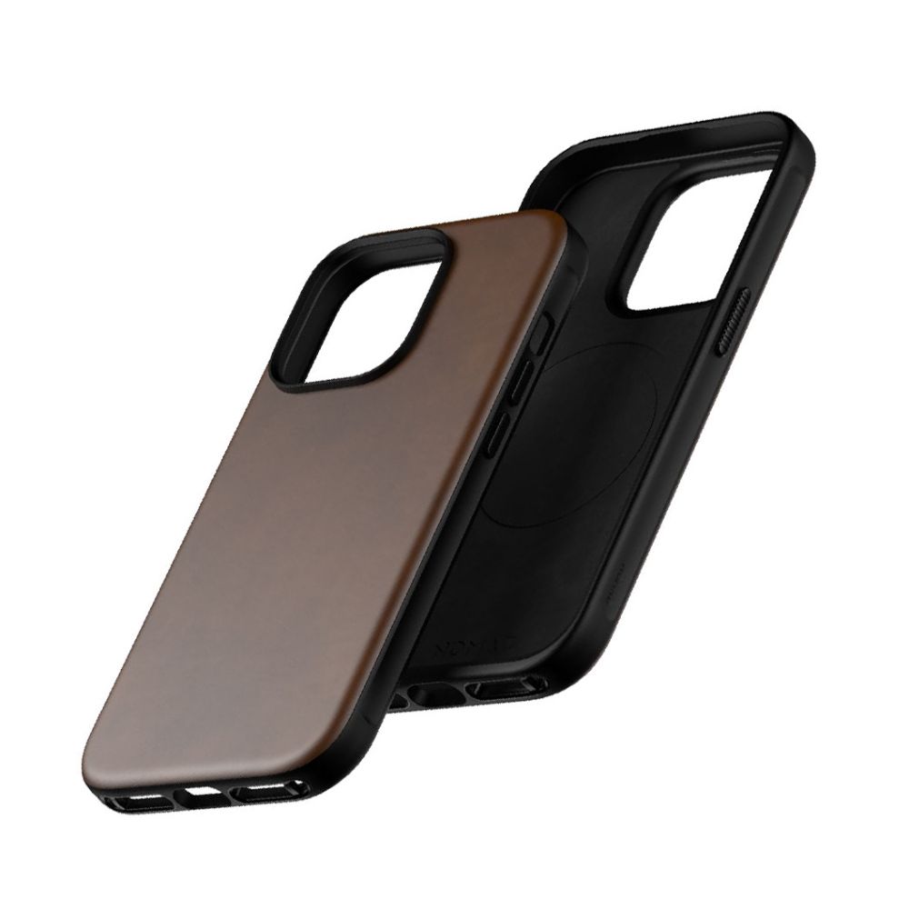 Nomad Modern Leather Case iPhone 15 Pro Max (Black)