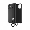 Adidas Trefoil Grip Case for iPhone 12 mini (Black)