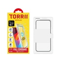 Torrii BodyGlass Anti-Bacterial Full Coverage Screen Protector for iPhone 15 Pro (Black)