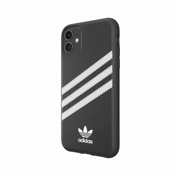 Adidas 3-Stripes Snap Case for iPhone 12 mini (White/Black)