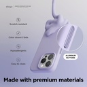 Elago Silicone Magsafe Case iPhone 15 Pro (Purple)