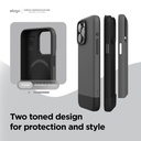 Elago Glide Case iPhone 15 Pro Max (Dark Grey/Black)