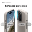 Elago Glide Case iPhone 15 Pro Max (Stone/Dark Grey)