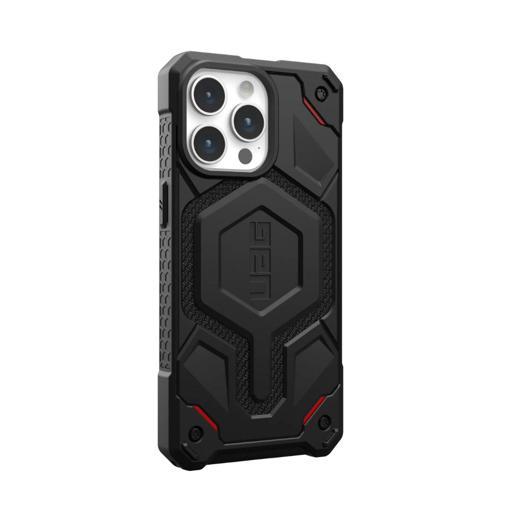 UAG Monarch Pro MagSafe Case for iPhone 15 Pro (Kevlar Black)