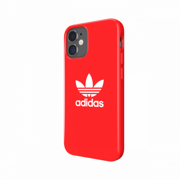 Adidas Trefoil Snap Case for iPhone 12 mini (Red)