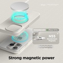 Elago Silicone Magsafe Case iPhone 15 Pro (Stone)