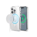 Elago Hybrid Magsafe Case iPhone 15 Pro (Clear/White)