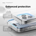 Elago Hybrid Magsafe Case iPhone 15 Pro (Clear/White)