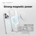 Elago Hybrid Magsafe Case iPhone 15 Pro (Clear/White)